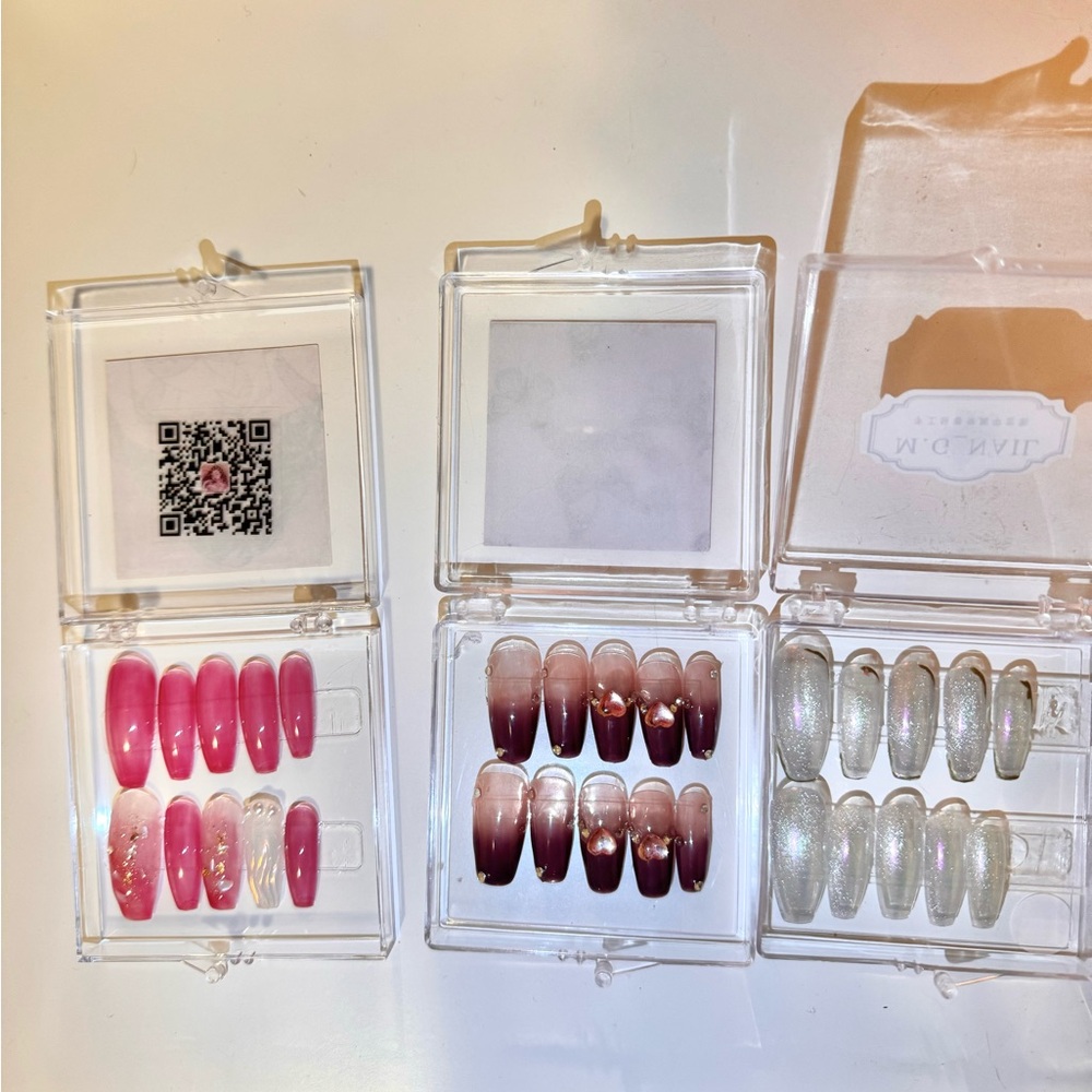 press-on nails $15 for 3 SETS